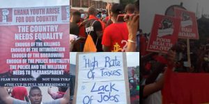 fixthecountry ghanaians march to demand better living conditions on founders d